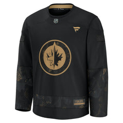 Winnipeg Jets Fanatics 2024 Military Appreciation Practice Jersey Online