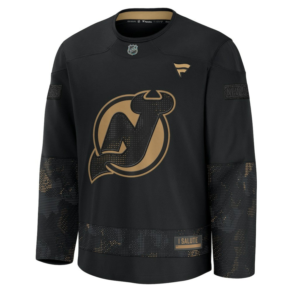 New Jersey Devils Fanatics 2024 Military Appreciation Practice Jersey For Sale