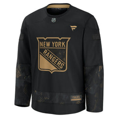 New York Rangers Fanatics 2024 Military Appreciation Practice Jersey On Sale