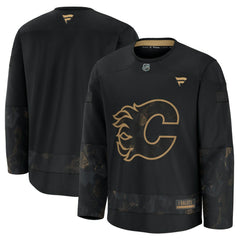 Calgary Flames Fanatics 2024 Military Appreciation Practice Jersey Discount