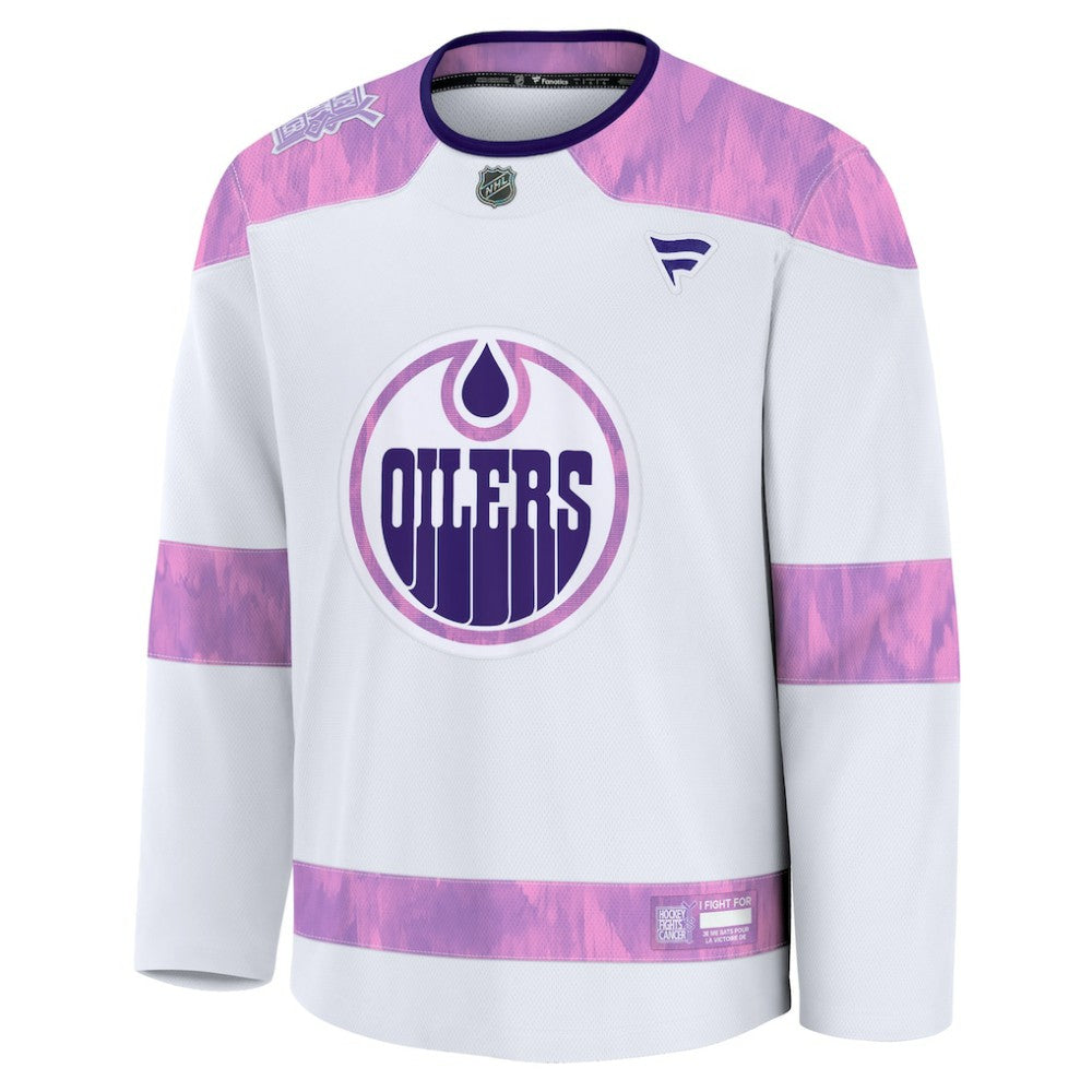 Edmonton Oilers Fanatics 2024 Hockey Fights Cancer Practice Jersey Online