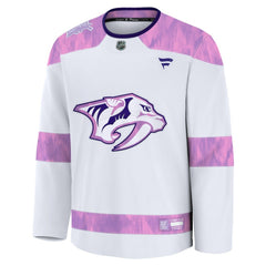Nashville Predators Fanatics 2024 Hockey Fights Cancer Practice Jersey Outlet