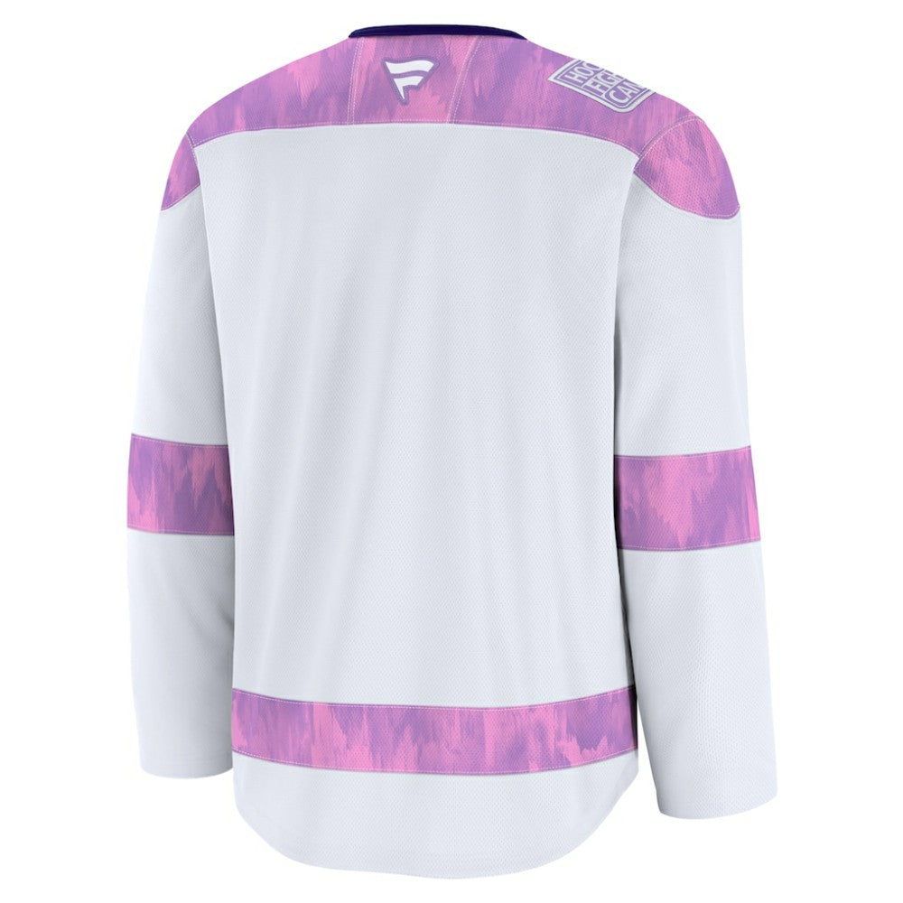 New York Rangers Fanatics 2024 Hockey Fights Cancer Practice Jersey Sale