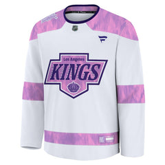Los Angeles Kings Fanatics 2024 Hockey Fights Cancer Practice Jersey Discount