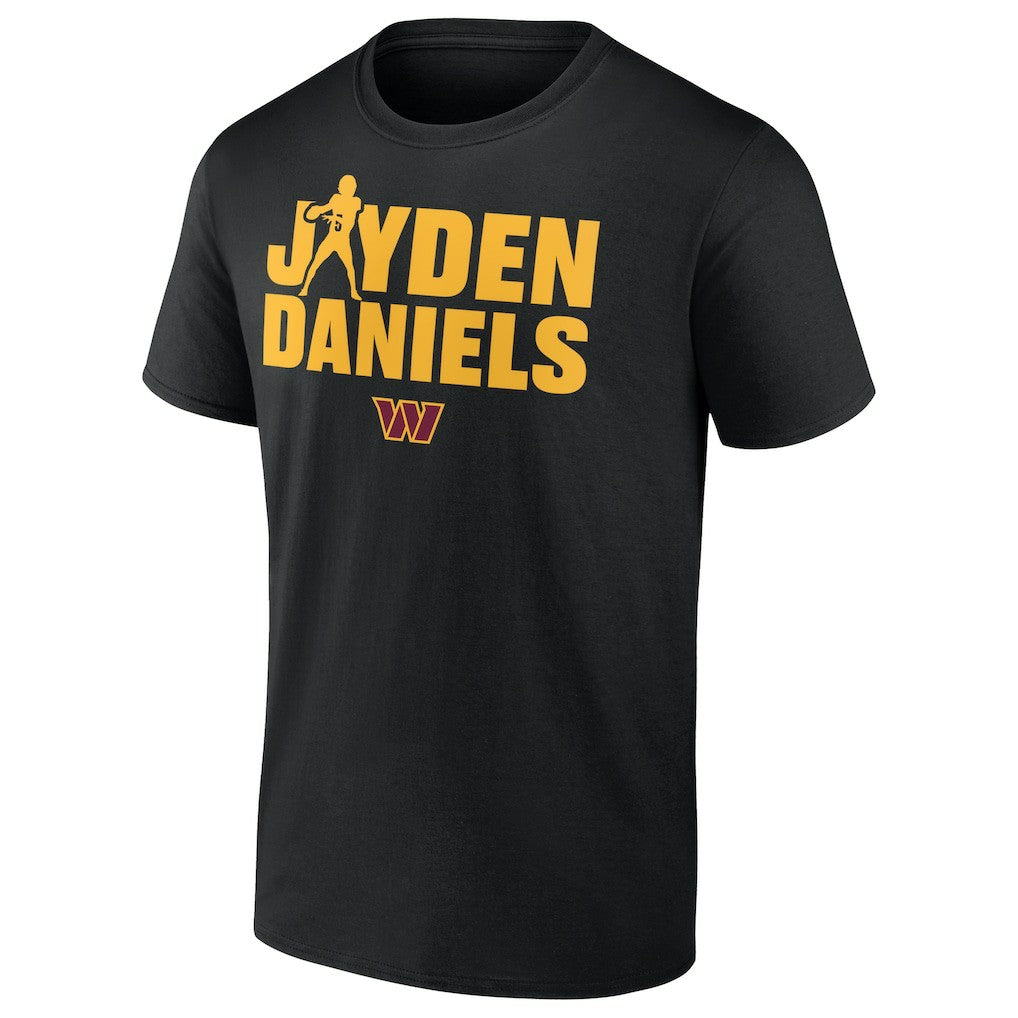 Washington Commanders  Jayden Daniels  Play Motion T-Shirt