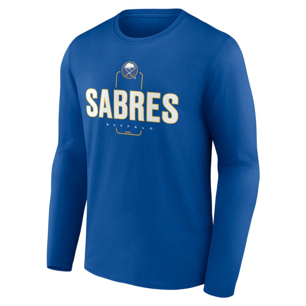 Buffalo Sabres Personalized Name & Number Midfielder Long Sleeve T-Shirt Discount