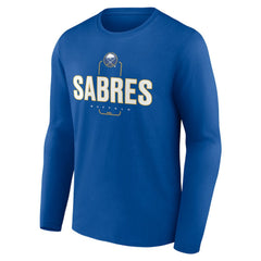 Buffalo Sabres Personalized Name & Number Midfielder Long Sleeve T-Shirt Discount