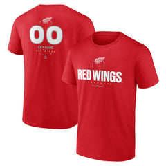 Detroit Red Wings Personalized Name & Number Midfielder T-Shirt Outlet