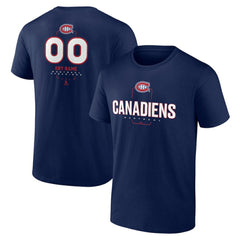 Montreal Canadiens Personalized Name & Number Midfielder T-Shirt Online