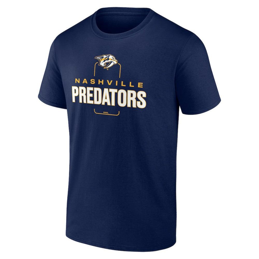 Nashville Predators Personalized Name & Number Midfielder T-Shirt On Sale