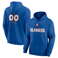 New York Islanders Personalized Name & Number Midfielder Pullover Hoodie For Sale