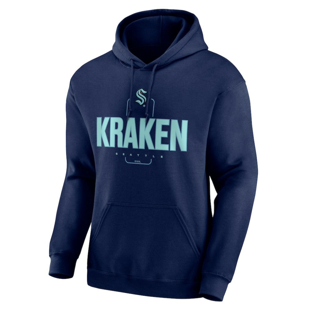 Seattle Kraken Personalized Name & Number Midfielder Pullover Hoodie Online