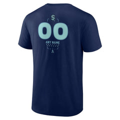 Seattle Kraken Personalized Name & Number Midfielder T-Shirt Discount