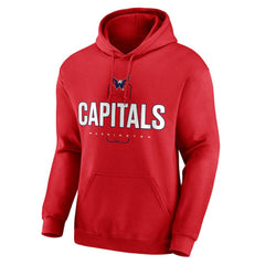 Washington Capitals Personalized Name & Number Midfielder Pullover Hoodie Outlet