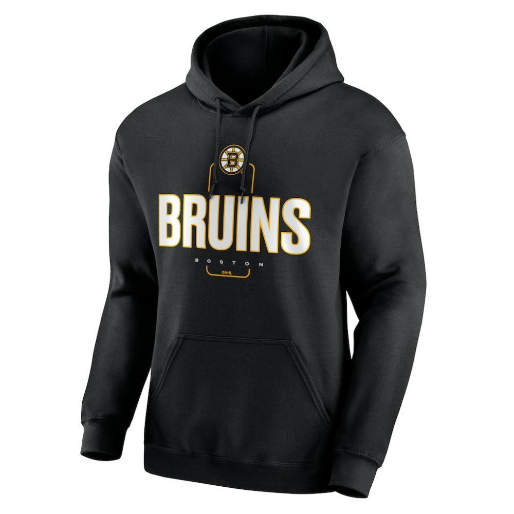 Boston Bruins Personalized Name & Number Midfielder Pullover Hoodie On Sale