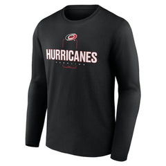 Carolina Hurricanes Personalized Name & Number Midfielder Long Sleeve T-Shirt Sale