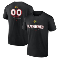 Chicago Blackhawks Personalized Name & Number Midfielder T-Shirt Discount
