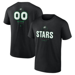 Dallas Stars Personalized Name & Number Midfielder T-Shirt Online