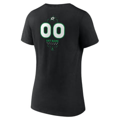Dallas Stars Women's Personalized Name & Number Midfielder V-Neck T-Shirt Discount