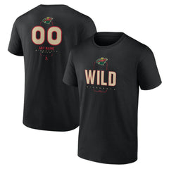 Minnesota Wild Personalized Name & Number Midfielder T-Shirt For Sale