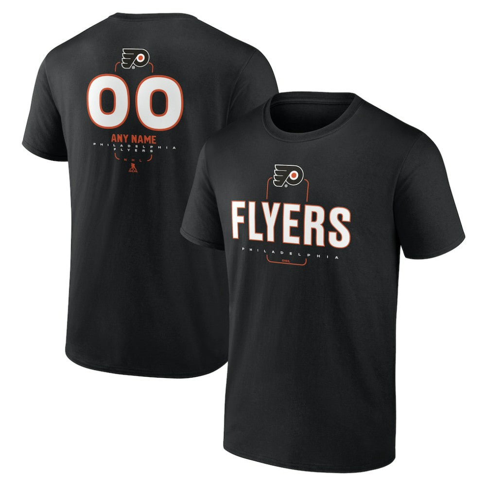 Philadelphia Flyers Personalized Name & Number Midfielder T-Shirt On Sale