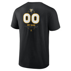 Pittsburgh Penguins Personalized Name & Number Midfielder T-Shirt On Sale