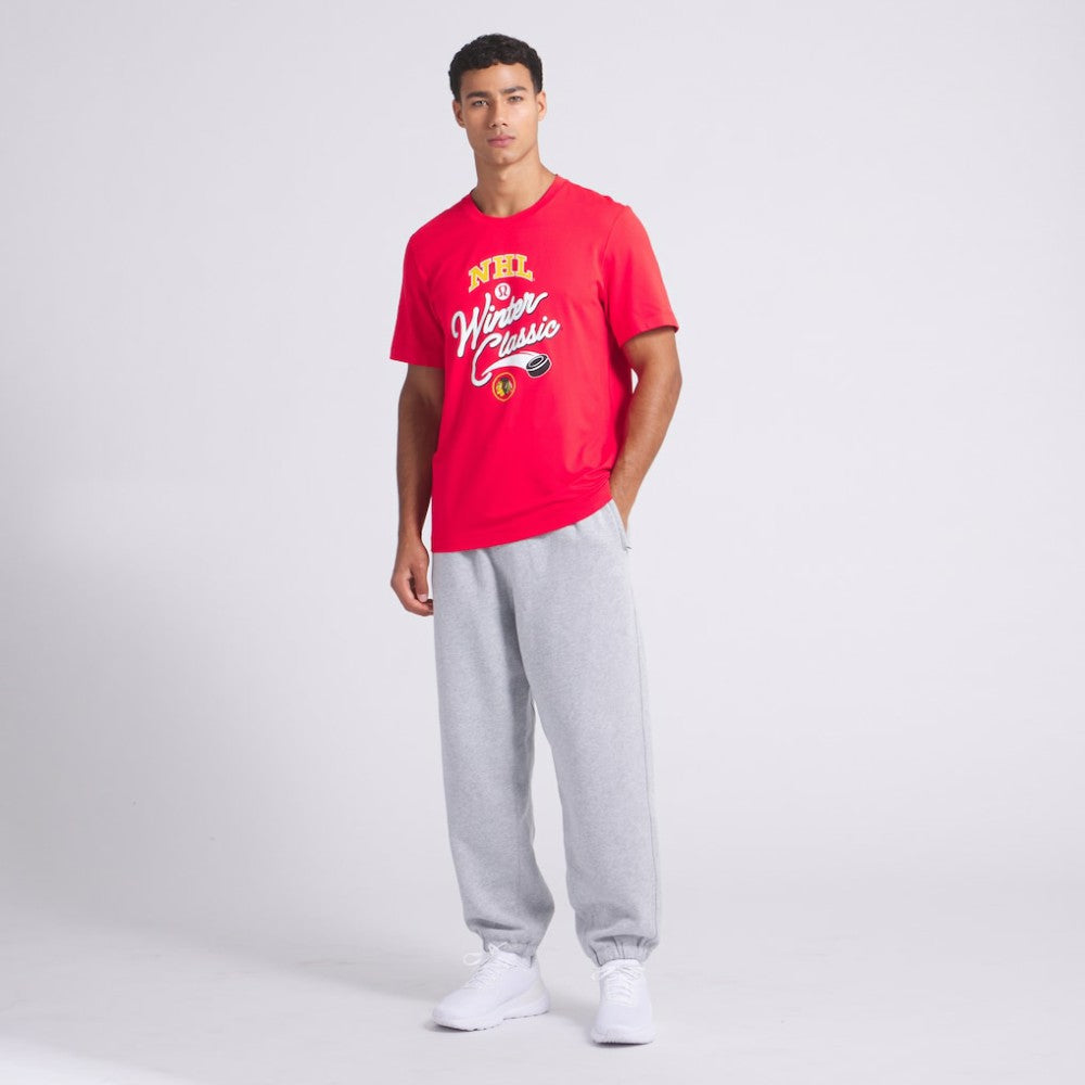 Chicago Blackhawks lululemon 2025 NHL Winter Classic Soft Jersey T-Shirt For Sale