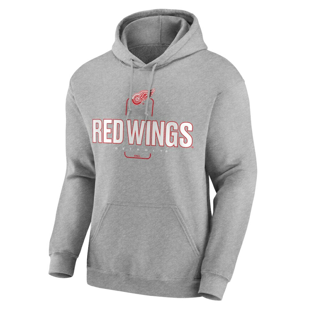 Detroit Red Wings Personalized Name & Number Midfielder Pullover Hoodie Discount