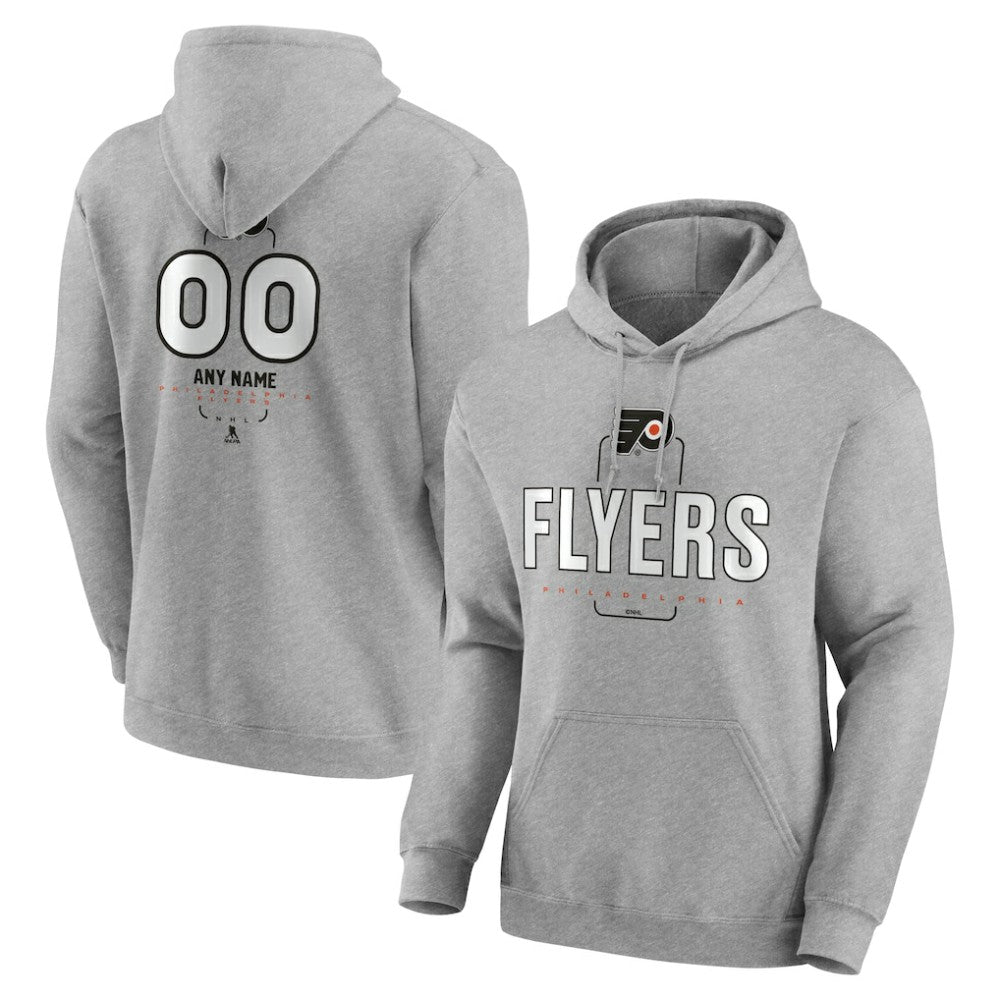 Philadelphia Flyers Personalized Name & Number Midfielder Pullover Hoodie On Sale