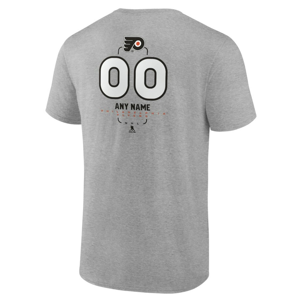 Philadelphia Flyers Personalized Name & Number Midfielder T-Shirt Outlet