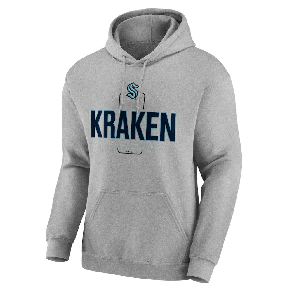 Seattle Kraken Personalized Name & Number Midfielder Pullover Hoodie For Sale