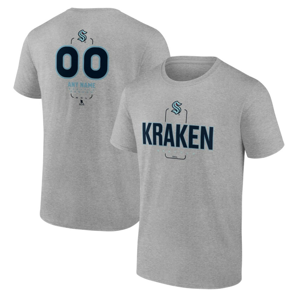 Seattle Kraken Personalized Name & Number Midfielder T-Shirt Outlet