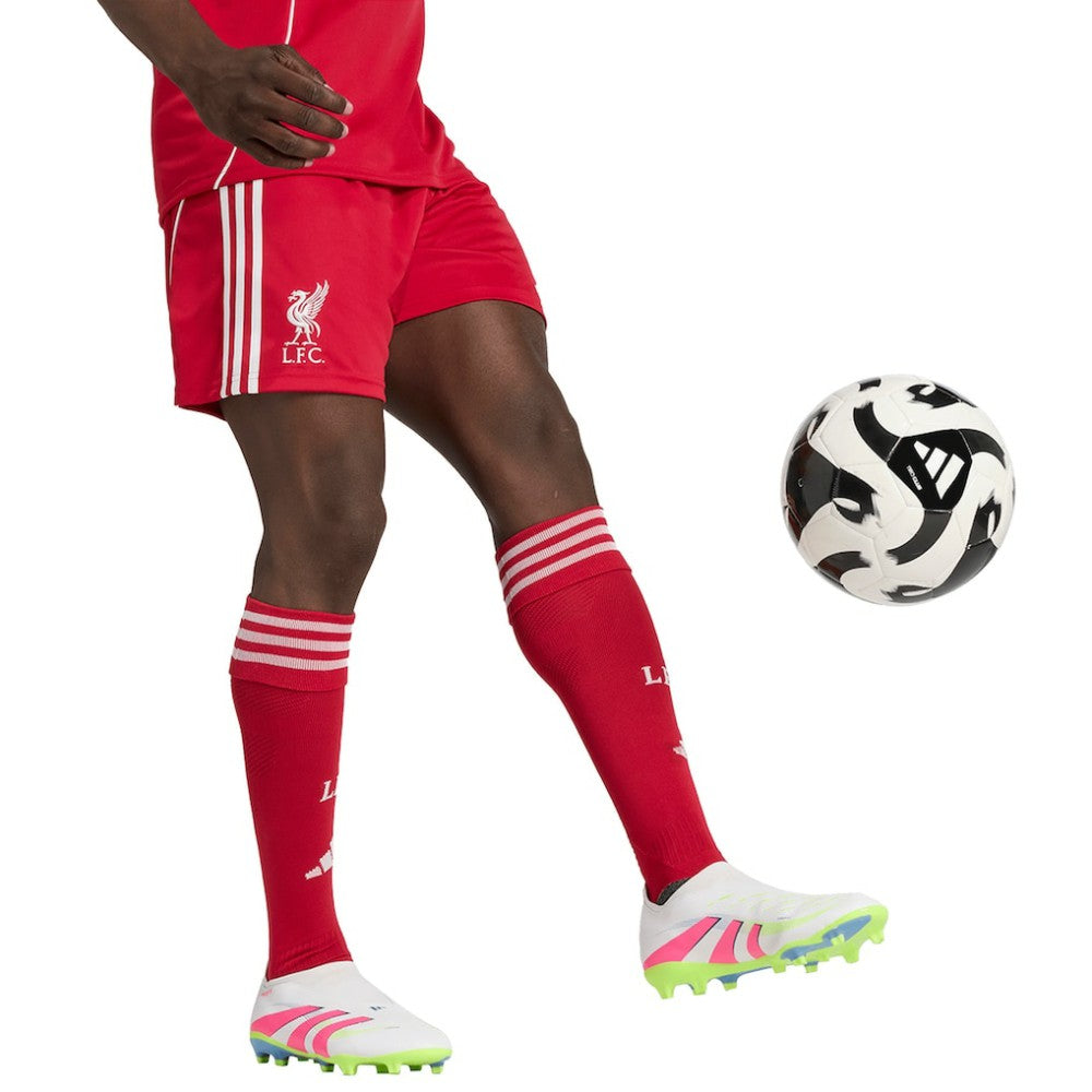 Liverpool 2025/26 Home AEROREADY Replica Shorts Red - Adidas