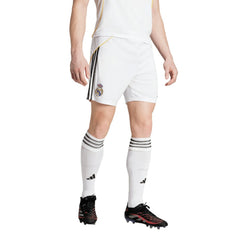 Real Madrid 2025/26 Home AEROREADY Replica Shorts White - Adidas