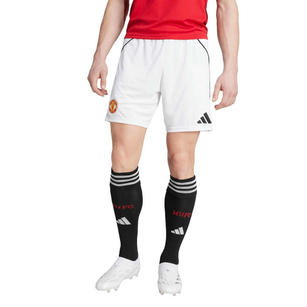 Manchester United 2025/26 Home AEROREADY Replica Shorts White - Adidas