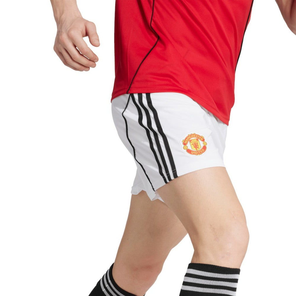 Manchester United 2025/26 Home AEROREADY Replica Shorts White - Adidas