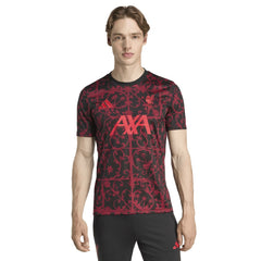 Liverpool 2025/26 AEROREADY Pre-Match Top Black - Adidas
