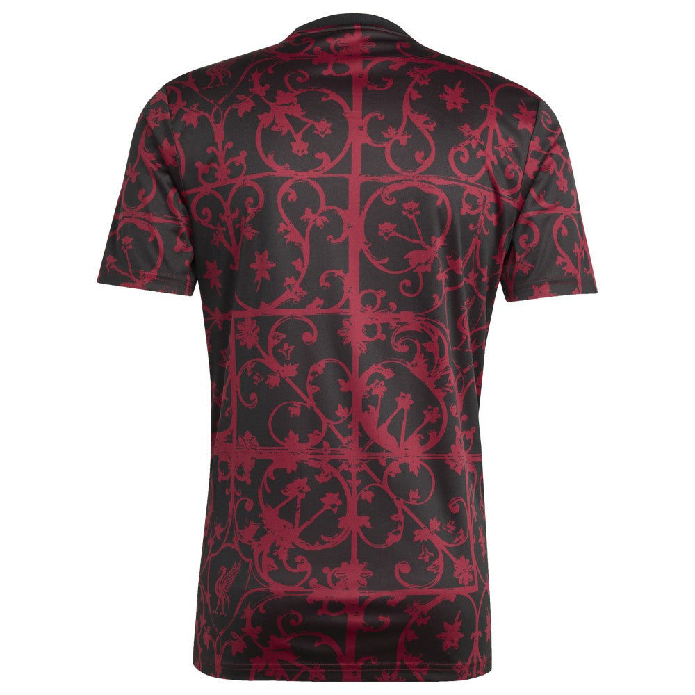 Liverpool 2025/26 AEROREADY Pre-Match Top Black - Adidas