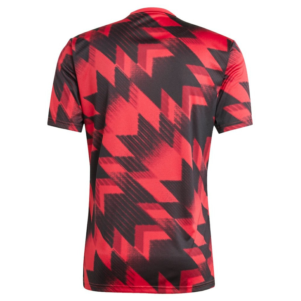 Manchester United 2025/26 AEROREADY Pre-Match Top Red - Adidas
