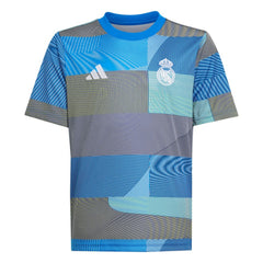 Real Madrid Youth 2025/26 Pre-Match AEROREADY Top Blue - Adidas