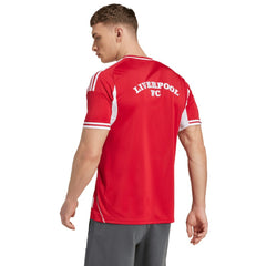 Liverpool Full-Button Baseball Jersey Red - Adidas