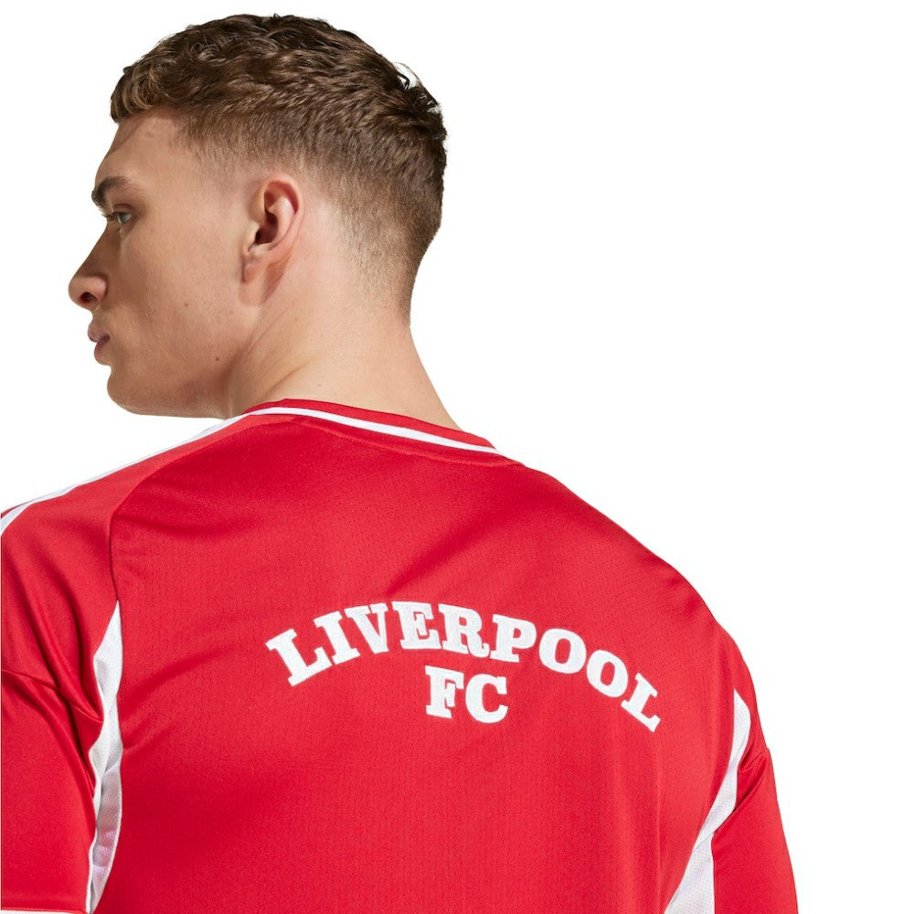 Liverpool Full-Button Baseball Jersey Red - Adidas
