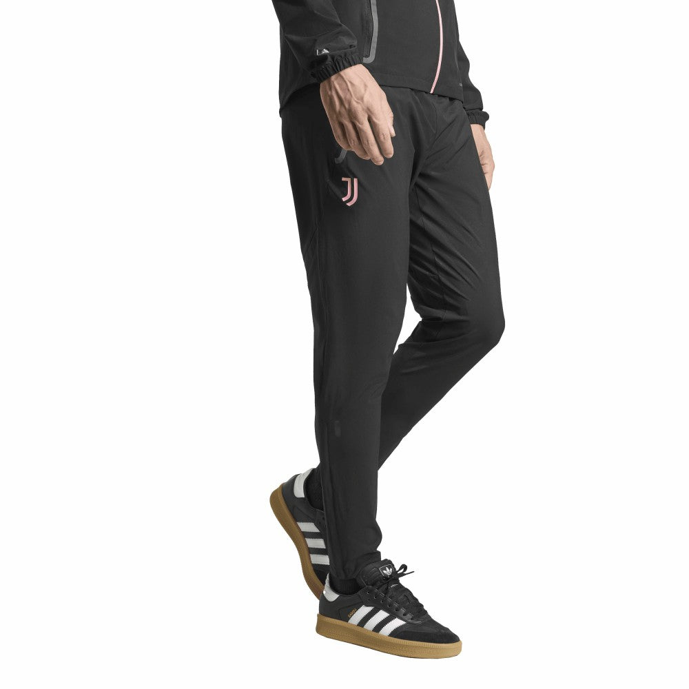 Juventus 2025/26 Tiro Vis Tech AEROREADY Travel Pants Black - Adidas