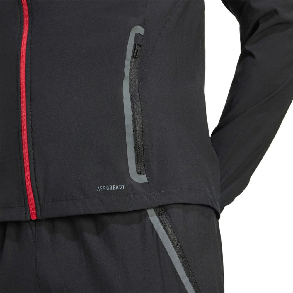 Liverpool 2025/26 Tiro Vis Tech Travel Jacket Black - Adidas