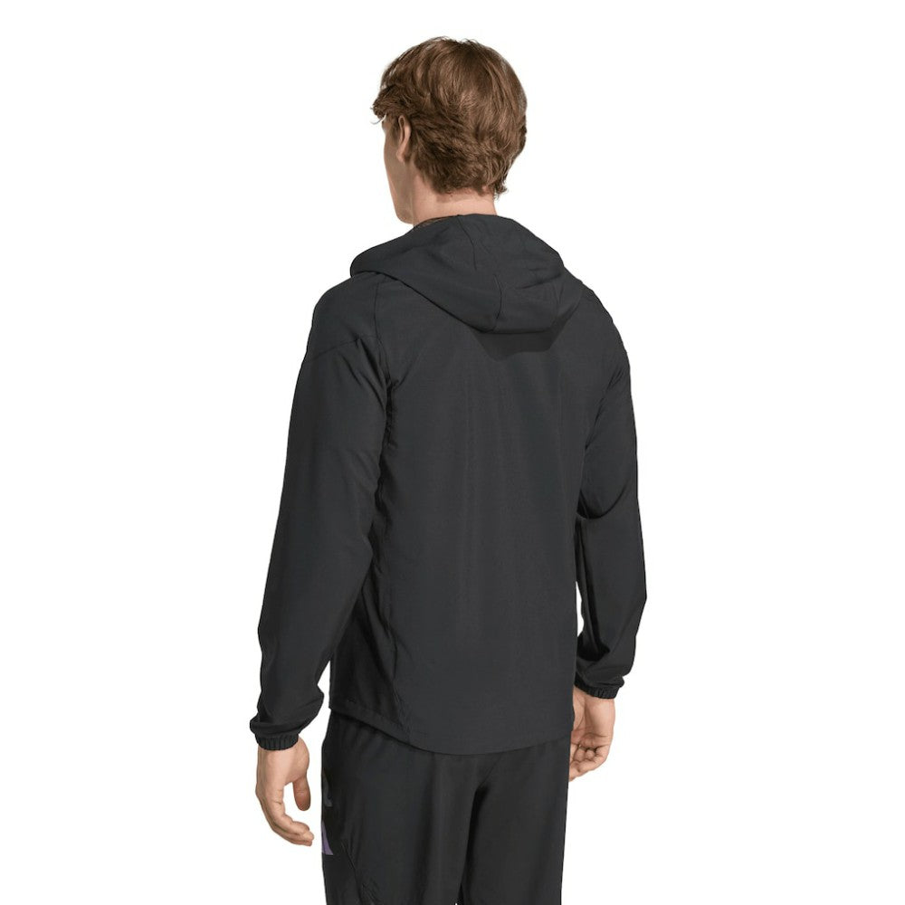 Manchester United 2025/26 Tiro Vis Tech Travel Jacket Black - Adidas
