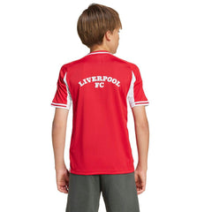 Liverpool Youth Full-Button Baseball Jersey Red - Adidas