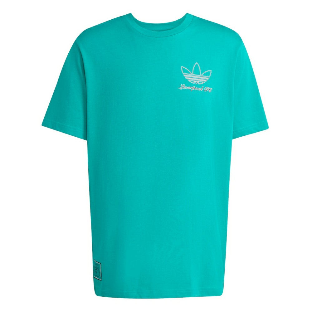 Liverpool Terrace Icons Collection Graphic T-Shirt Green - Adidas