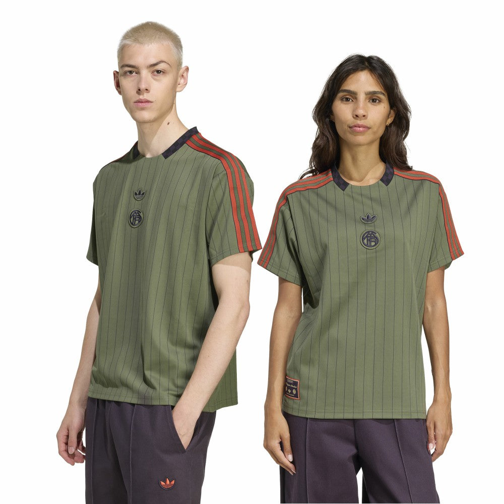 Bayern Munich Unisex Terrace Icons Jersey Green - Adidas