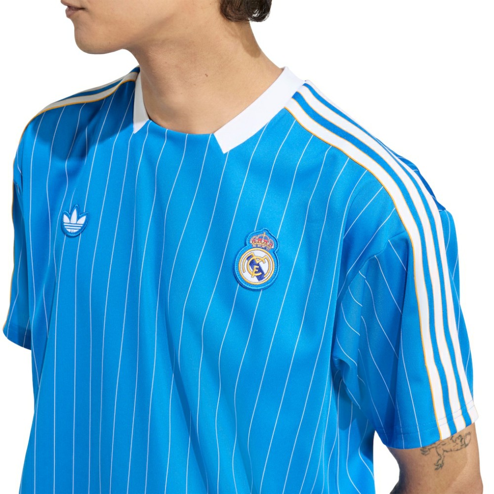 Real Madrid Unisex Terrace Icons Jersey Blue - Adidas