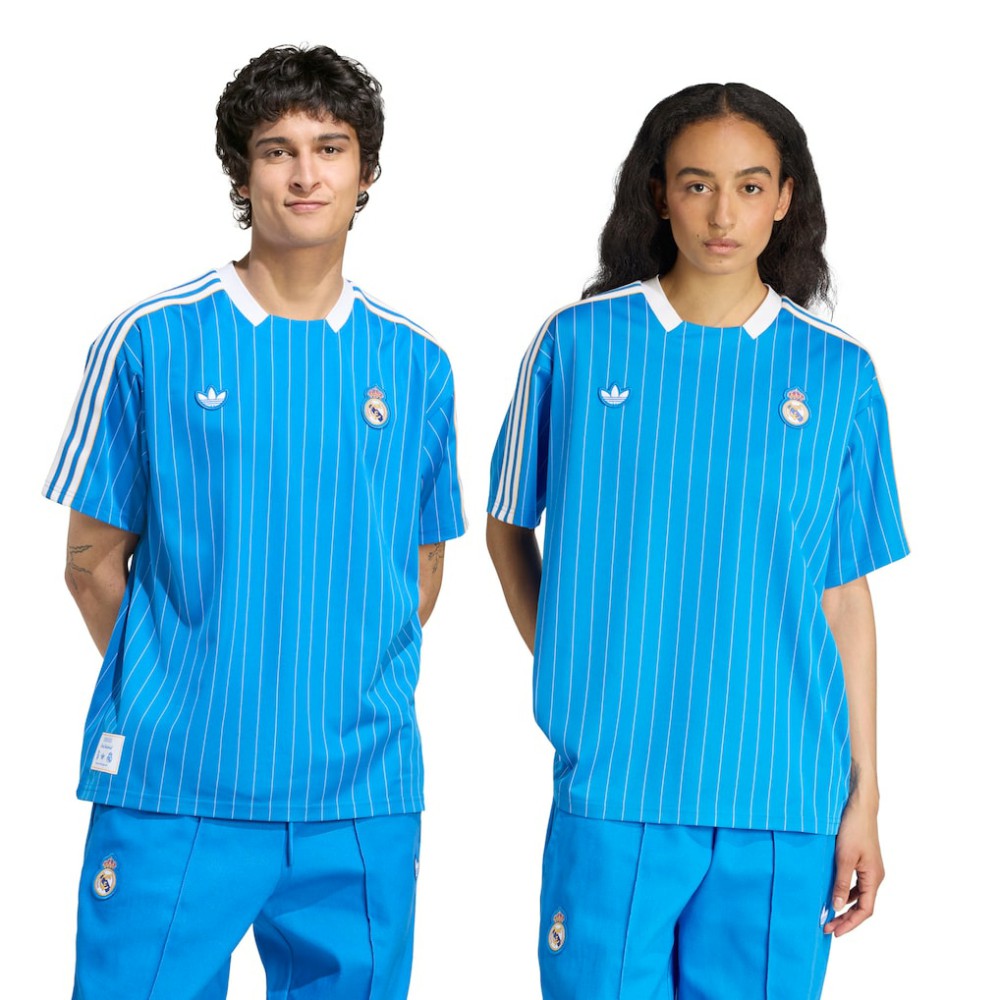 Real Madrid Unisex Terrace Icons Jersey Blue - Adidas